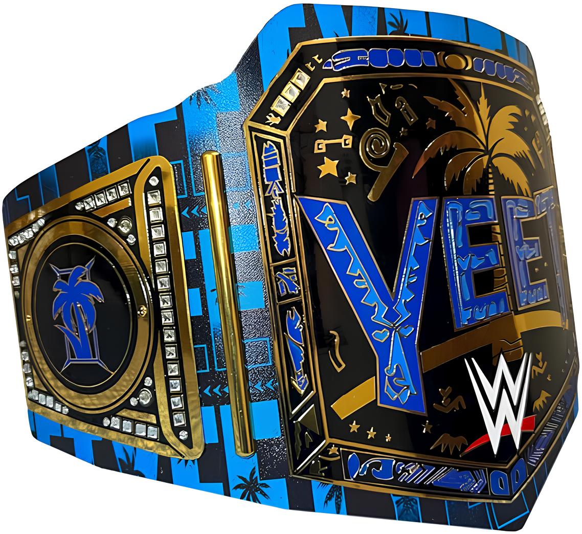 World Wide Wrestling WWE World Heavy Champion Yeet Championship Belt