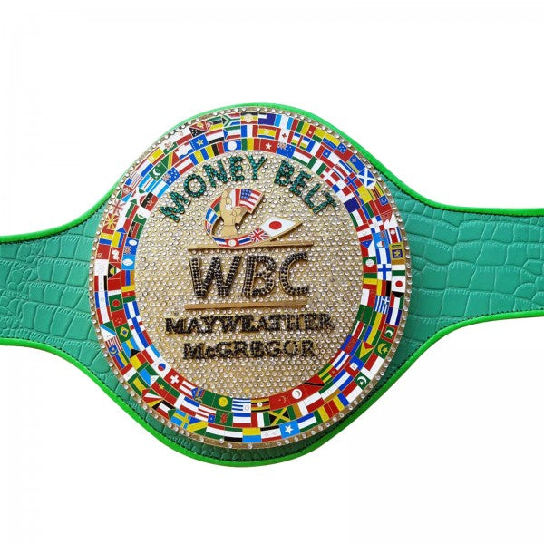 WBC MONEY BELT FIGHT MAYWEATHER MCGREGOR BOXING CHAMPIONSHIP BELT