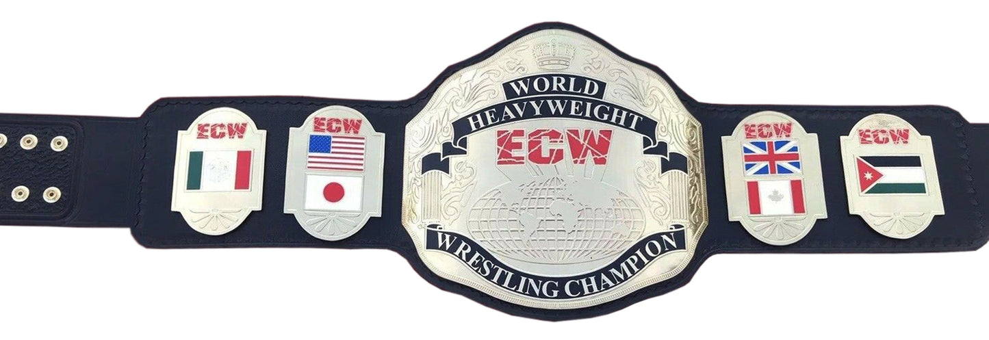 ECW World Heavyweight Championship Wrestling Title Belt