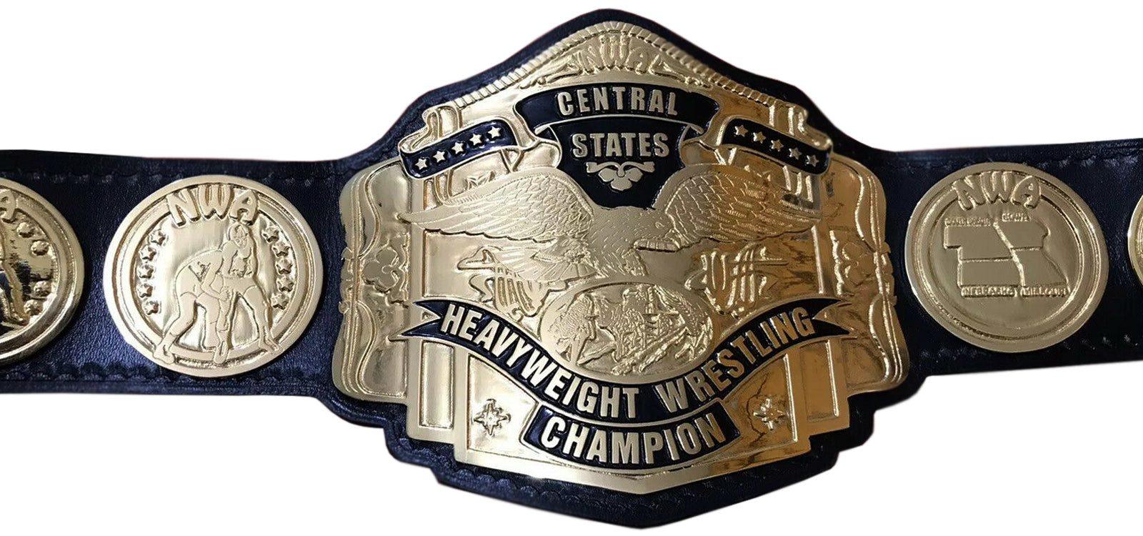 NWA Central States Heavyweight Wrestling Championship Belt