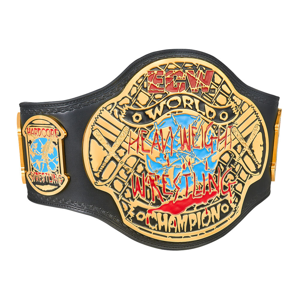 ECW World Heavyweight Wrestling Championship Title Belt