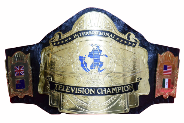 AWA International Television Championship Title Belt