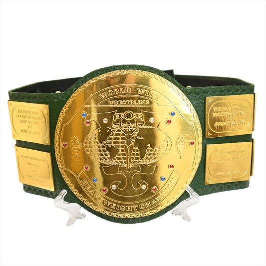 WWE World Heavy Championship Big Green WWE World Title Belt