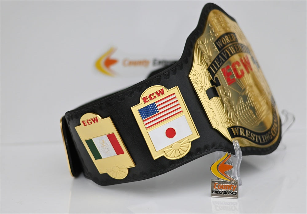 ECW World Heavyweight Championship Wrestling Title Belt