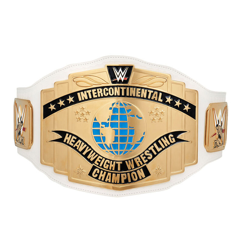 Wwe intercontinental wrestling championship belt 3mm-03