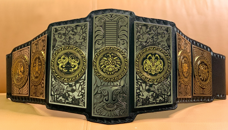 LUCHA Champion Title Belts