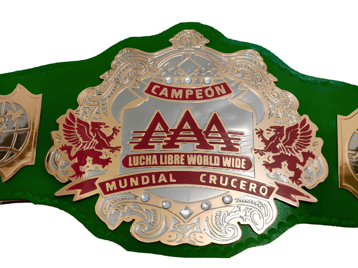 AAA Wrestling Lucha Libre World Wide Wrestling Championship Belt