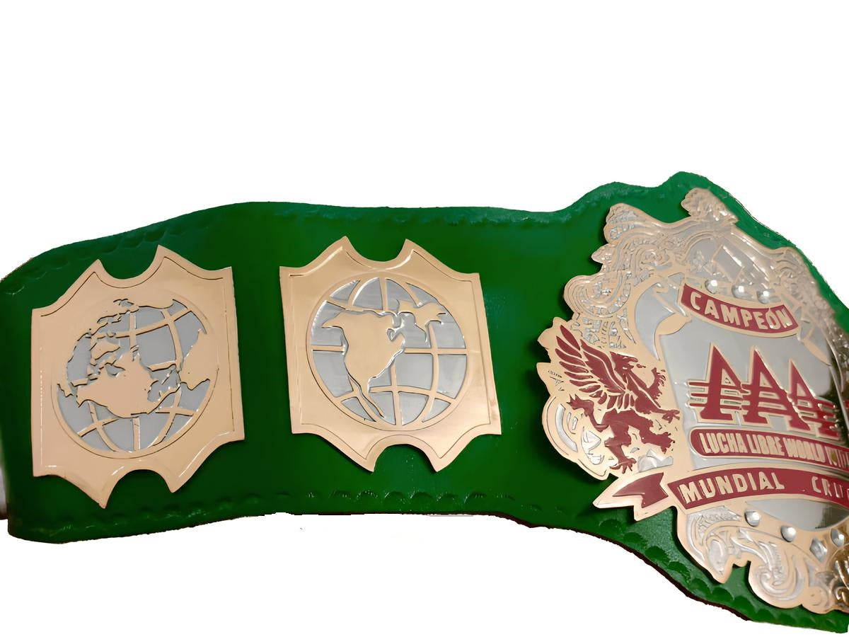 AAA Wrestling Lucha Libre World Wide Wrestling Championship Belt