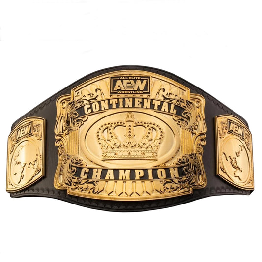 AEW All Elite Wrestling Continental Belt World Wrestling Champion Belt