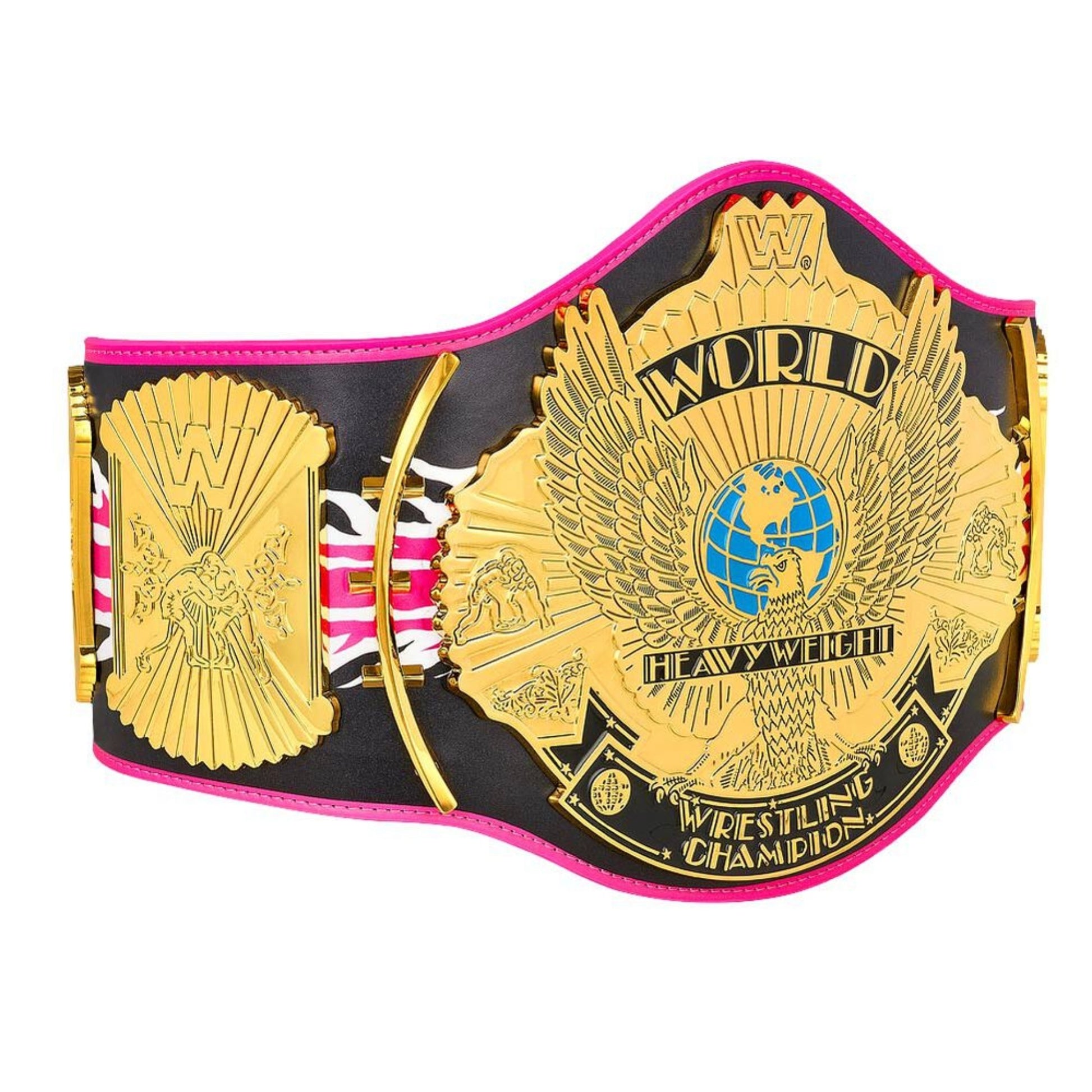 WWE Heavy Champion Bret Hart World Wide Wrestling Championship Belt 