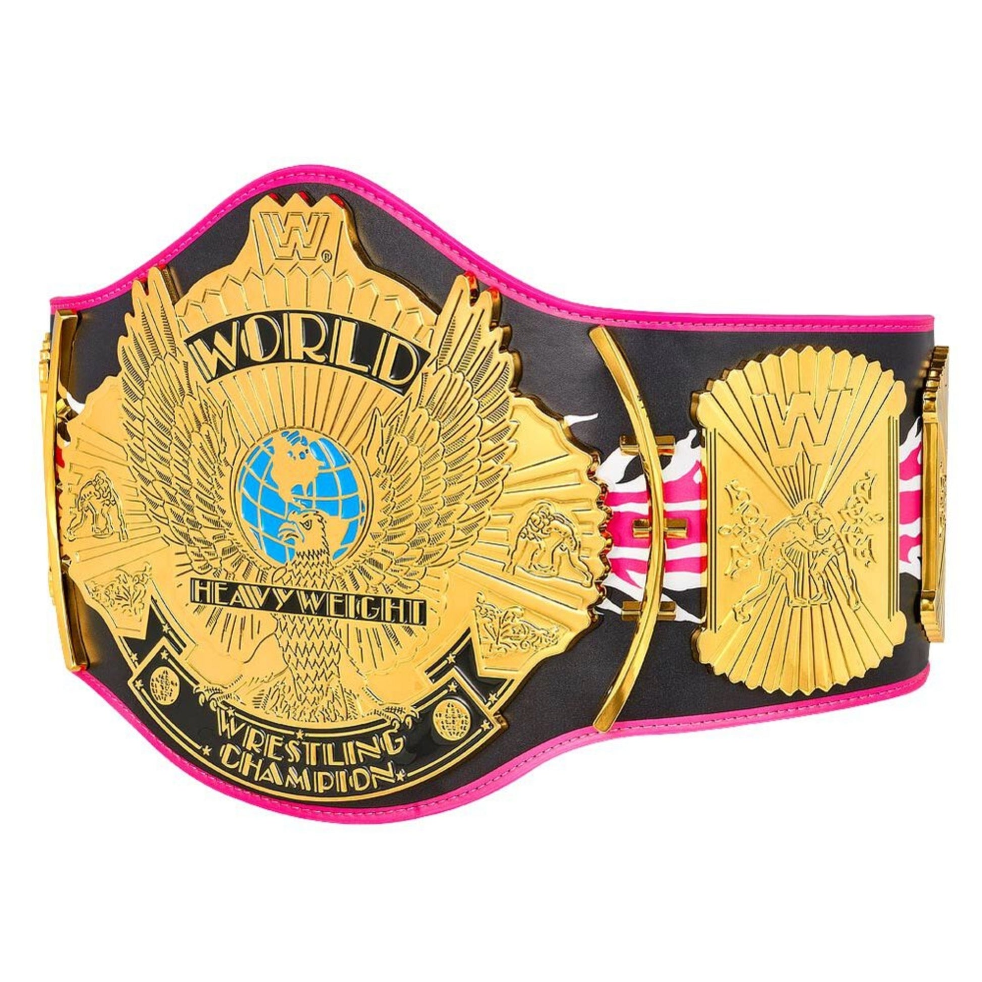 WWE Heavy Champion Bret Hart World Wide Wrestling Championship Belt 