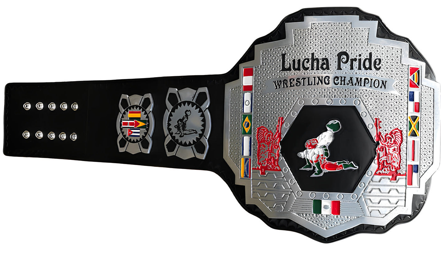 Lucha Libre Lucha Pride World Heavyweight Championship Belt