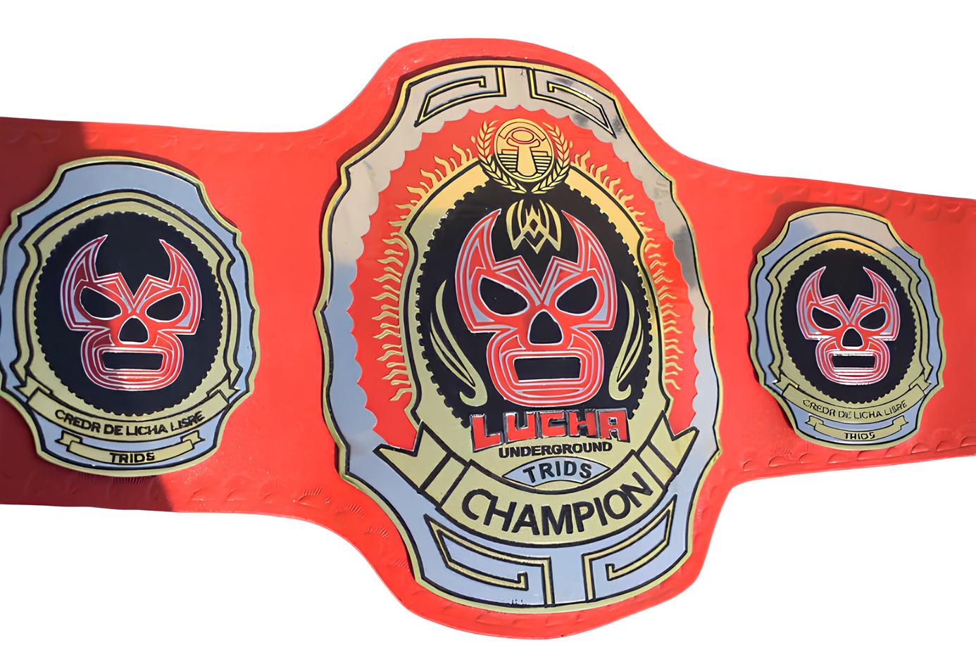 Lucha Libre Lucha Underground Trios World Wrestling Championship Belt