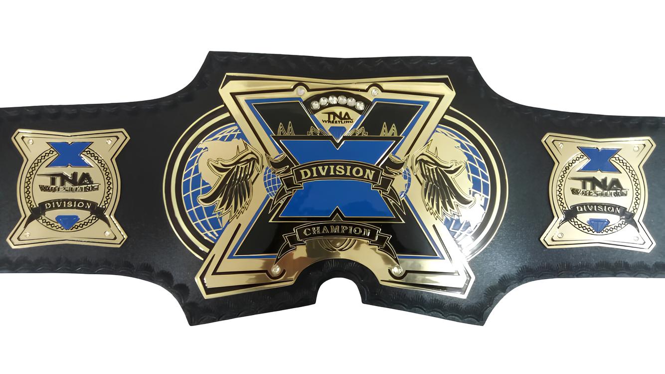 Total Nonstop Action TNA X Division Title World Wrestling Champion Belt