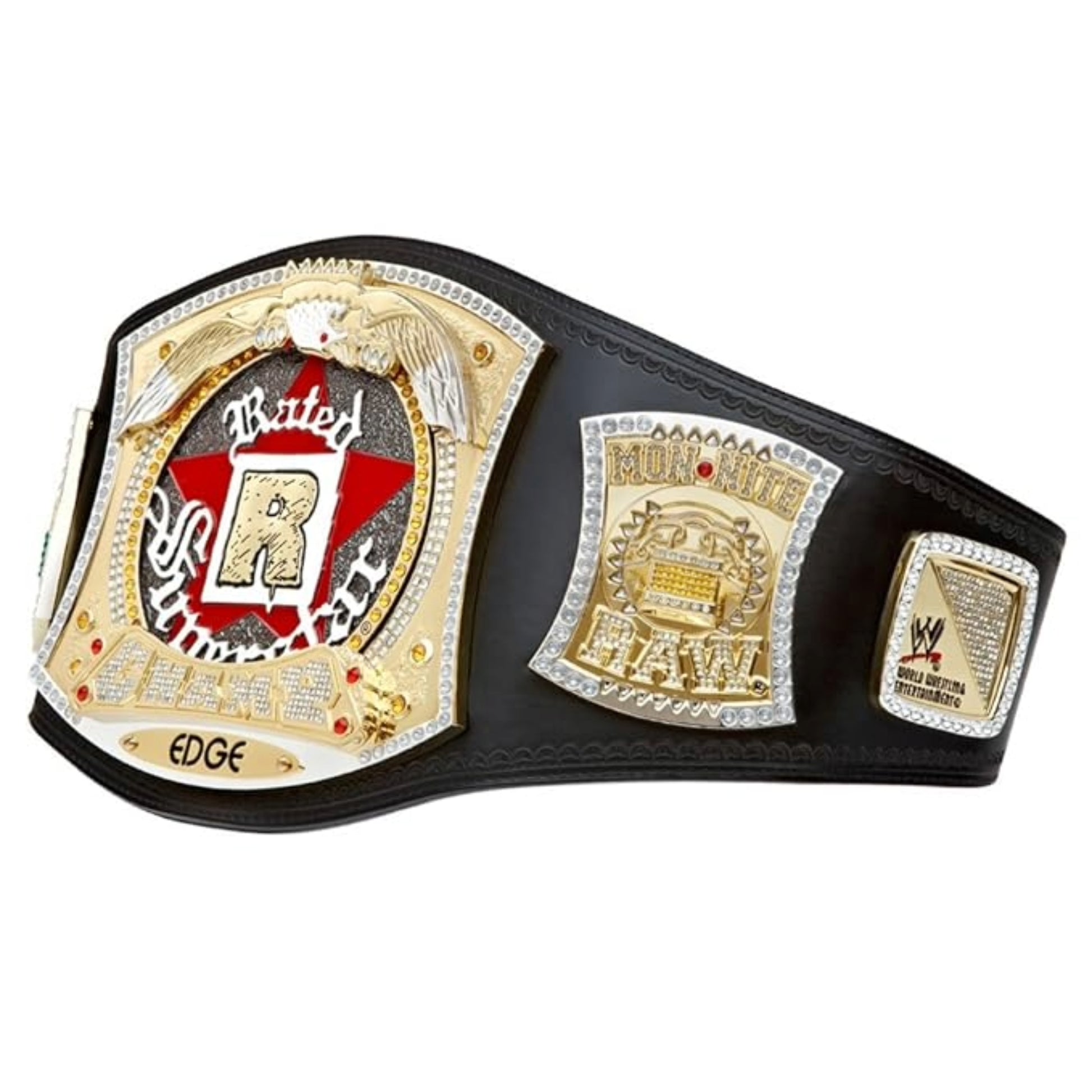 WWE Edge Rated R Superstar World Wrestling Entertainment Championship Belt