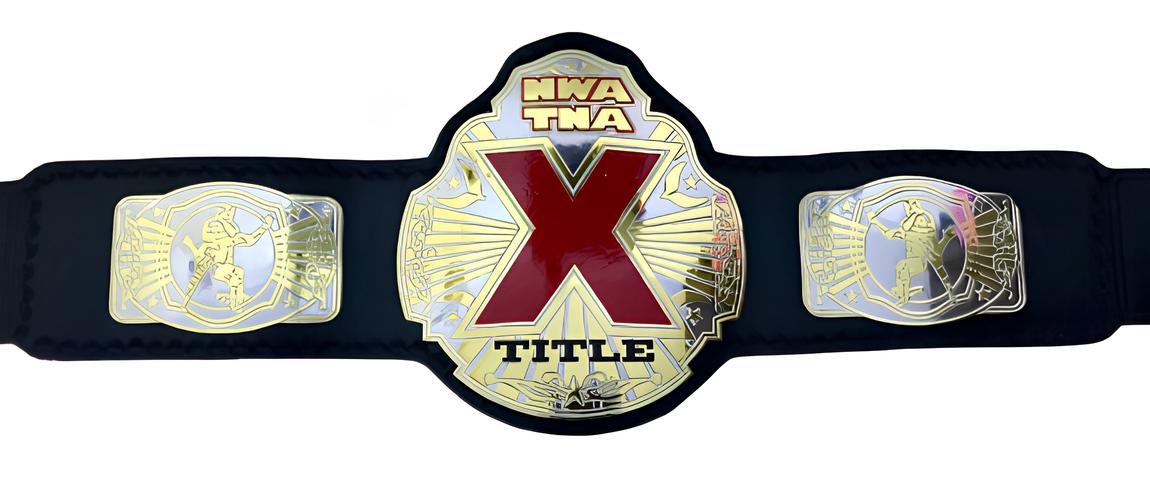 World Wide Wrestling NWA TNA X Division Championship Belt 