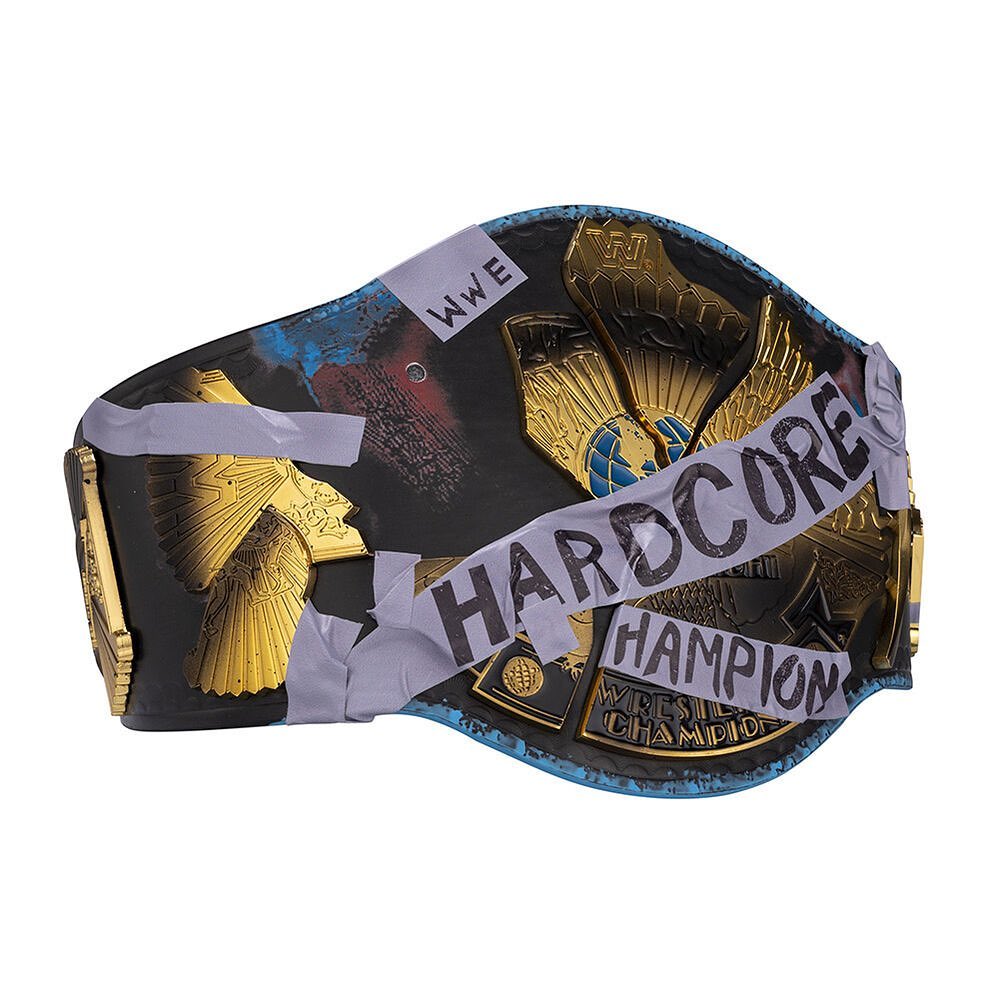 Hardcore WWE World Heavyweight Wrestling Championship Title Belt