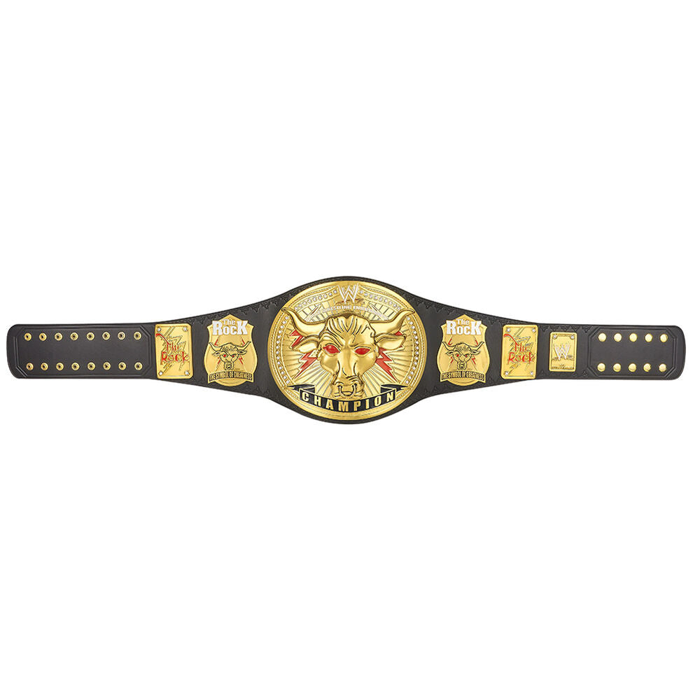 The Rock Brahma Bull Wrestling Championship Title Belt