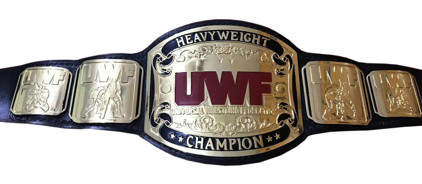 UWF World Wrestling Championship Title Heavy Weight Belt