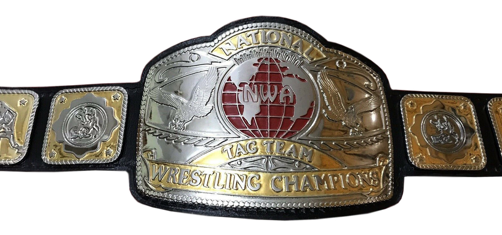 NWA Nation Tag Team Championship Wrestling Heavyweight Belt