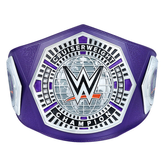 WWE Cruiserweight Wrestling Championship Title Silver Belt