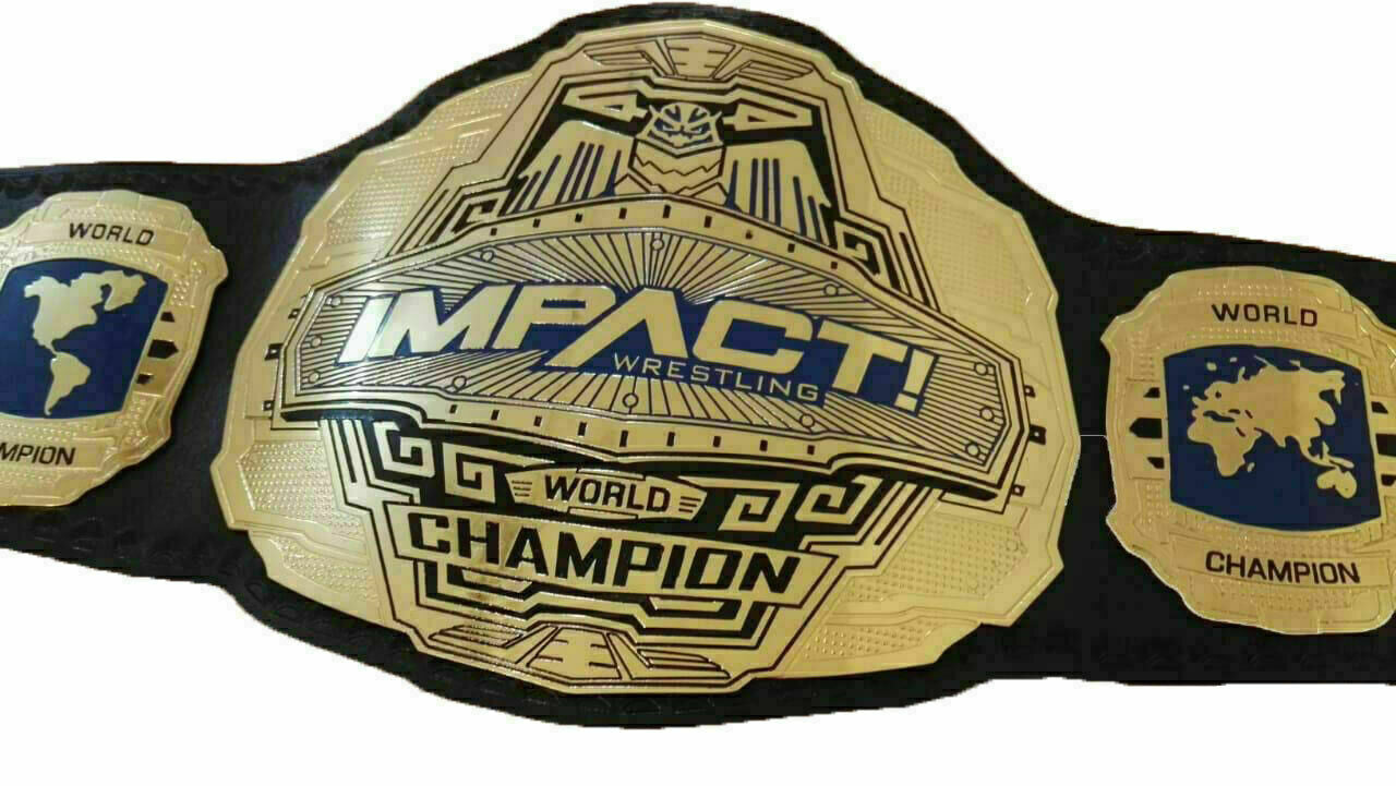 TNA Impact Wrestling World Championship Title Belt