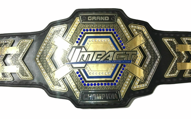 TNA Impact Grand League Wrestling championship Title Belt