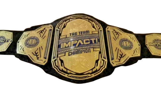 TNA Tag Team Impact Wrestling Championship Title Belt