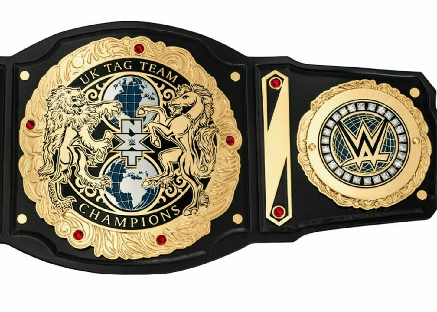 WWE NXT UK Tag Team Wrestling Championship Title Belt