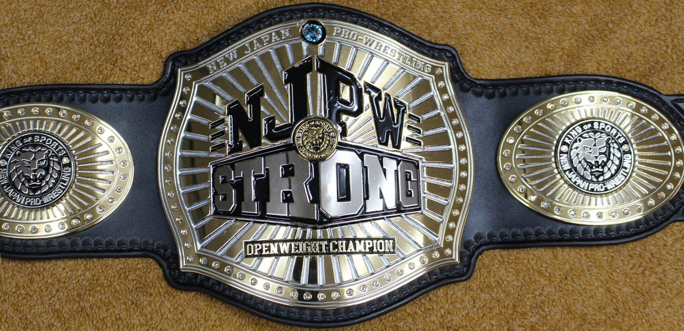 NJPW Strong Openweight Wrestling Championship Title Belt