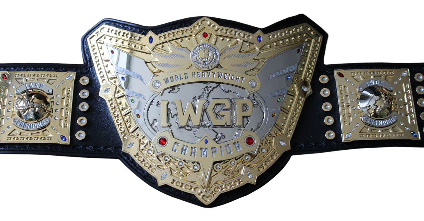IWGP New Japan World Heavyweight Championship Title Belt