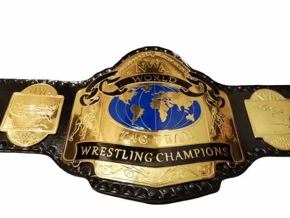 NWA World TAG TEAM Wrestling Championship Title Belt