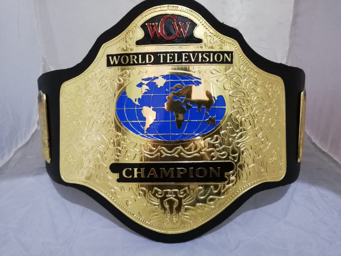 WCW World Television Wrestling Championship Title Belt