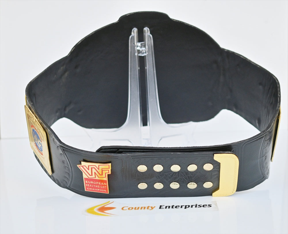 WWF European Championship Heavyweight Wrestling Title Belt