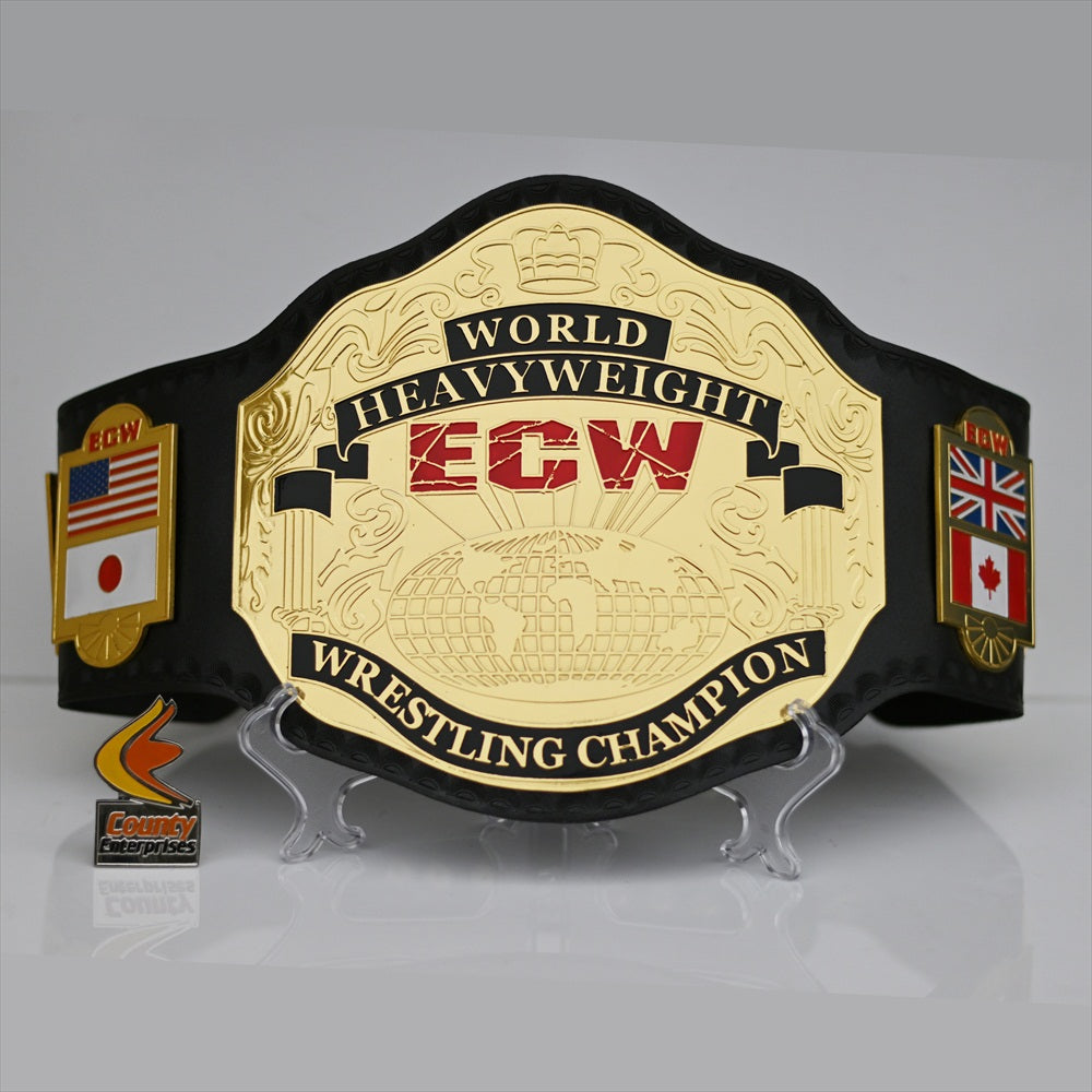 ECW World Heavyweight Championship Wrestling Title Belt – Champions ...