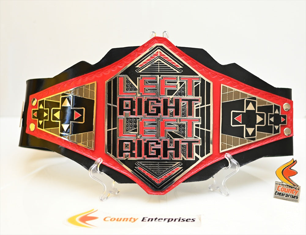 LRLR Wrestling Championship Title Belt