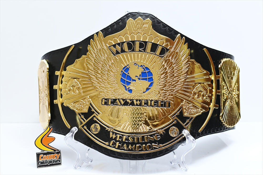 Classic Gold Winged Eagle WWF World Heavyweight Wrestling Championship –  Champions Title Belts