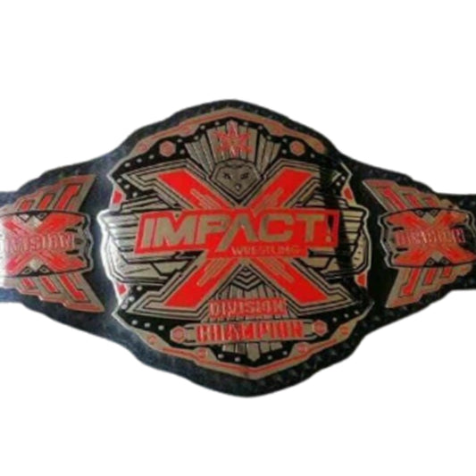 TNA IMPACT X Division Wrestling Championship Title Belt