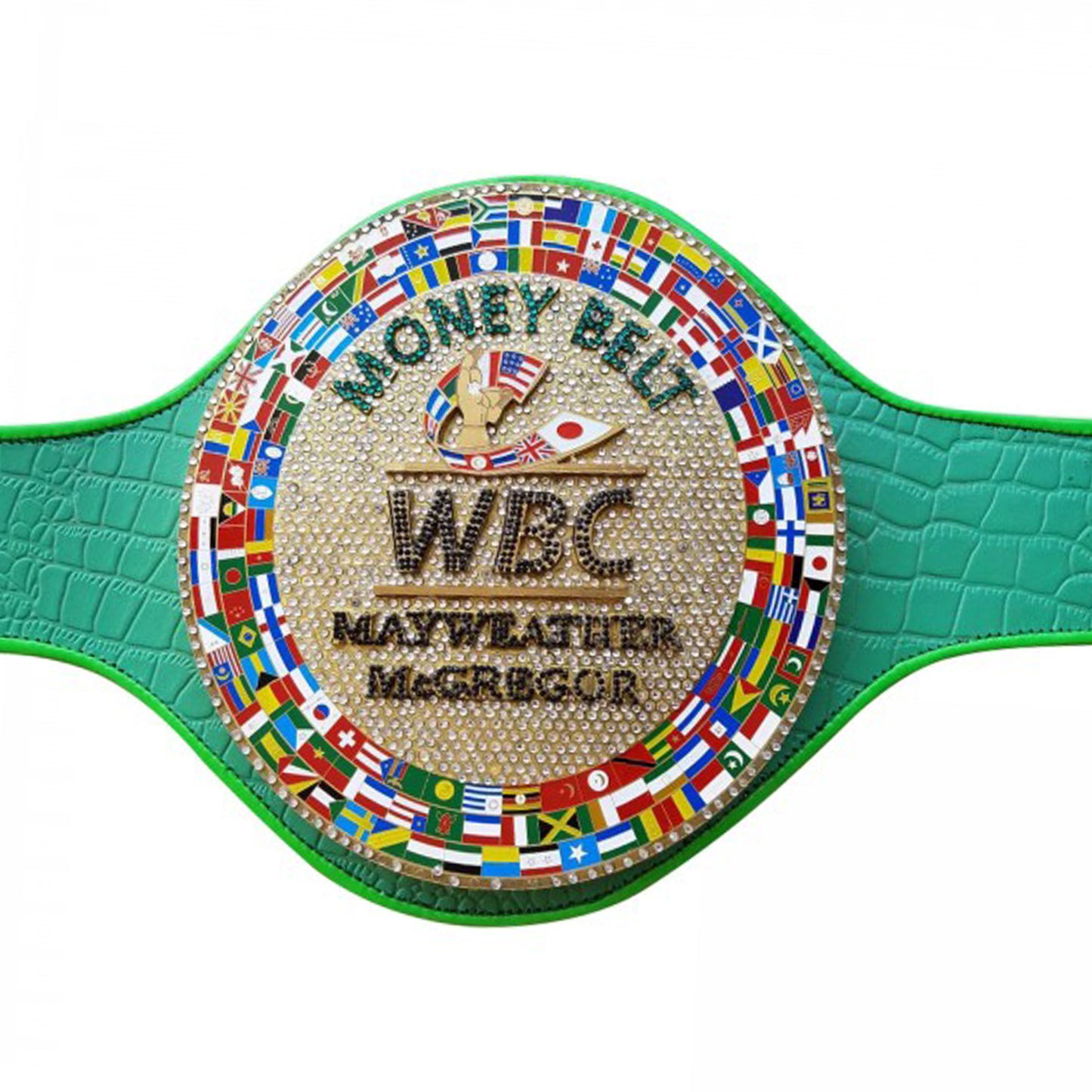 WBC MONEY BELT FIGHT MAYWEATHER MCGREGOR BOXING CHAMPIONSHIP BELT