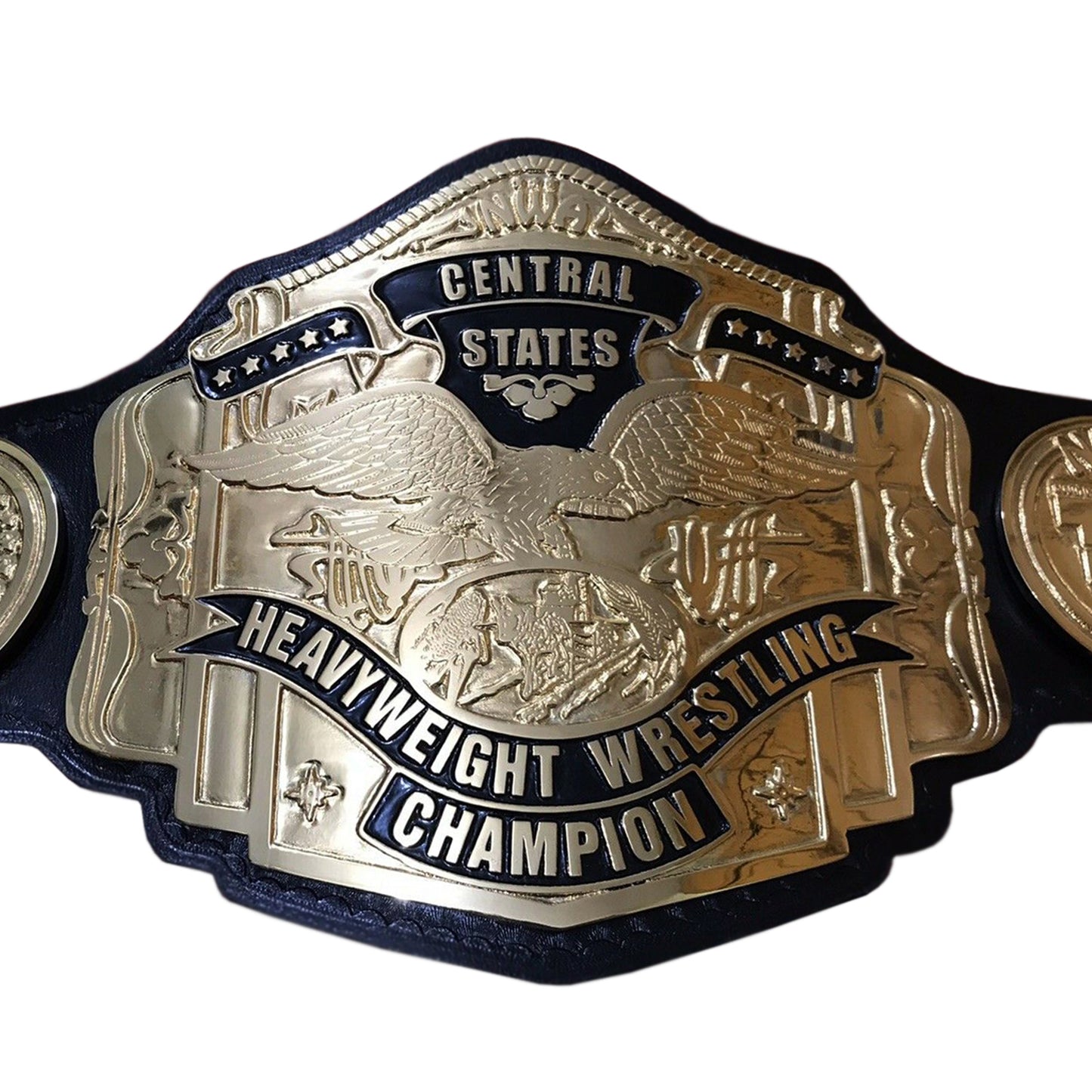 NWA Central States Heavyweight Wrestling Championship Belt
