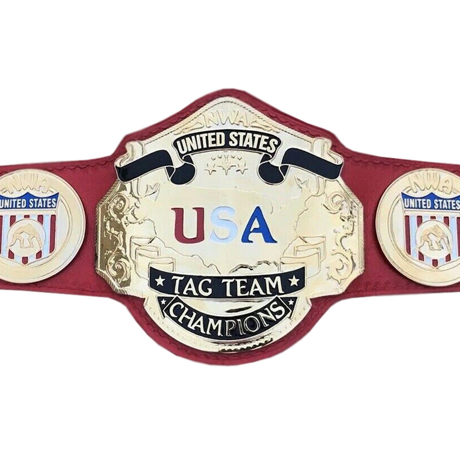 NWA United States US Tag Team Heavyweight Wrestling Championship Belt